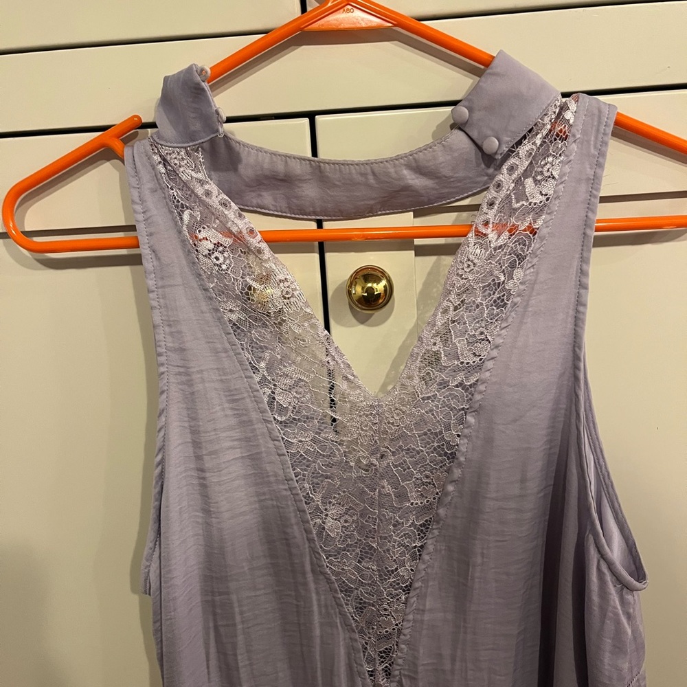 Lavender Mini Dress